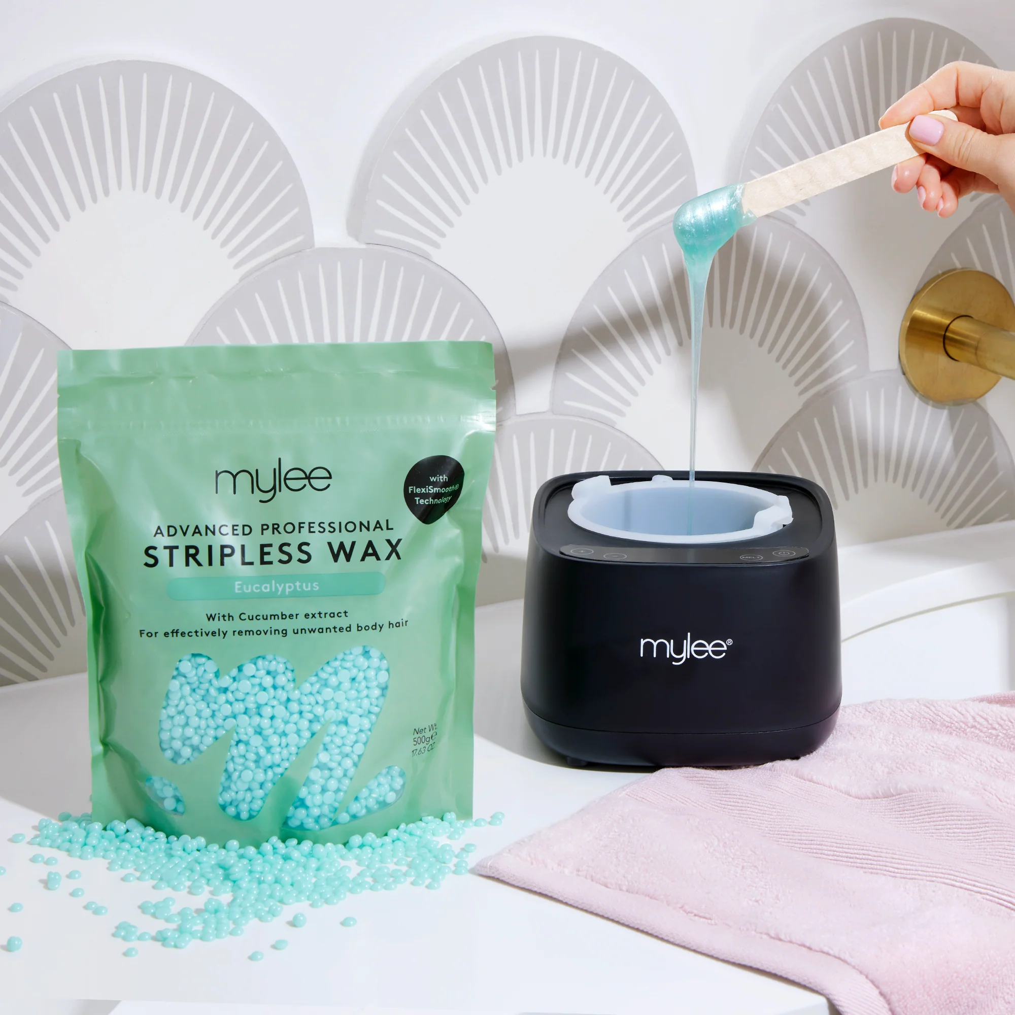 Mylee Advanced Professional Stripless Wax with Flexismooth Technology - Eucalyptus - Image 6