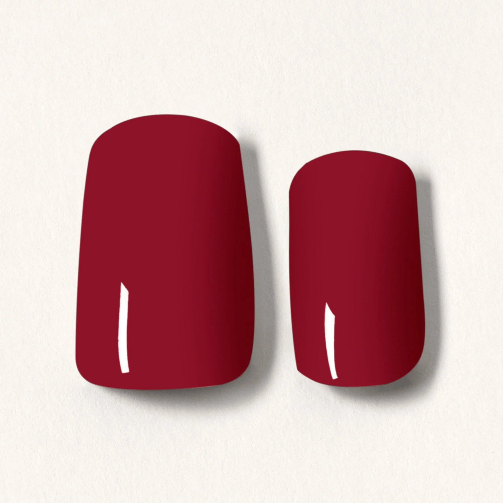 Mylee Gel Nail Wraps - As Red As It Gets - Image 2
