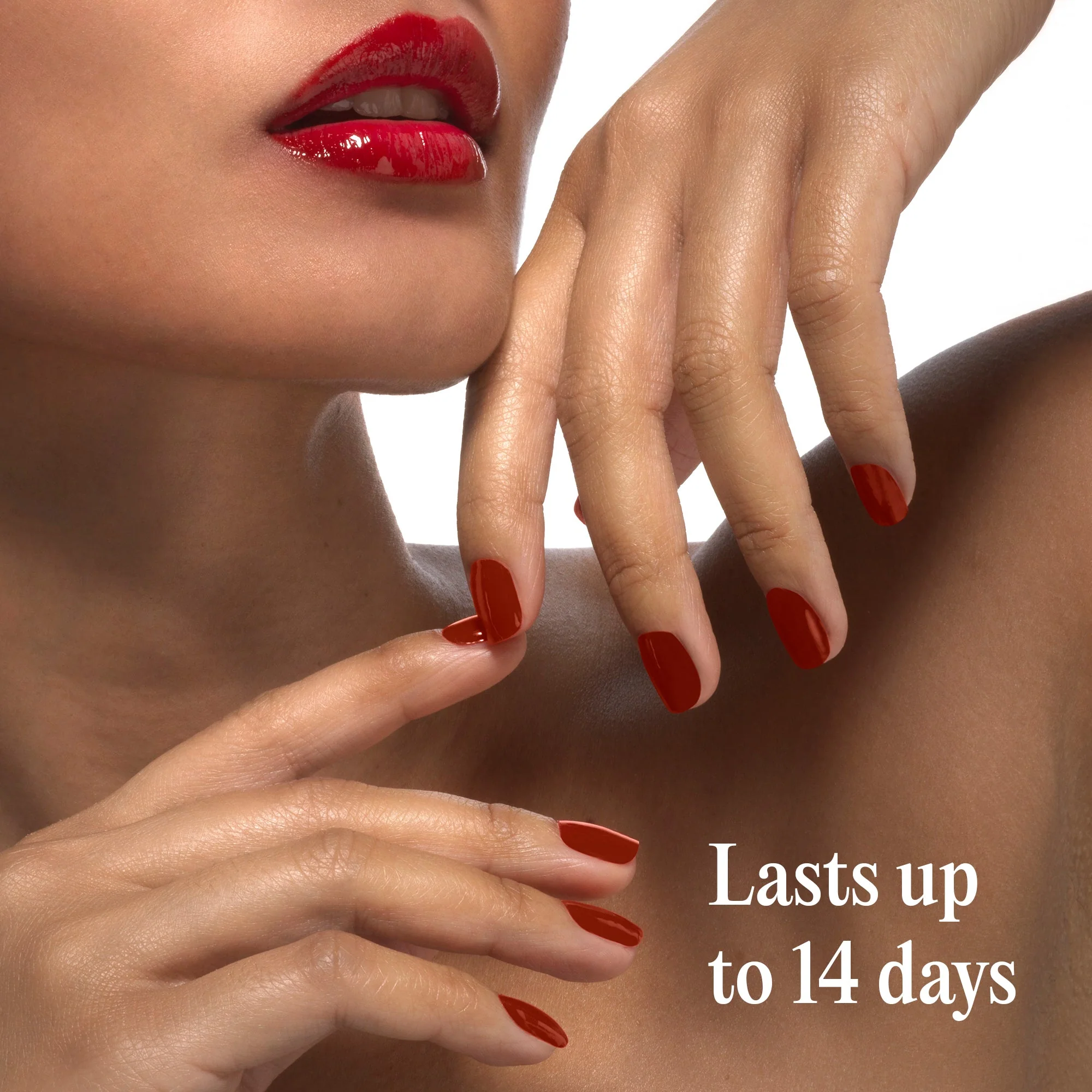 Mylee Gel Nail Wraps - As Red As It Gets - Image 8