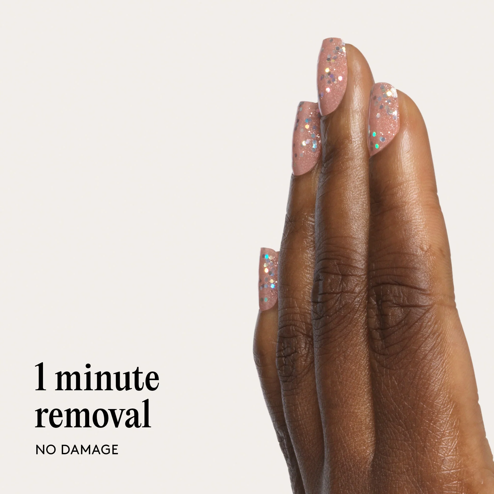 Mylee Gel Nail Wraps - Candy Floss - Image 7