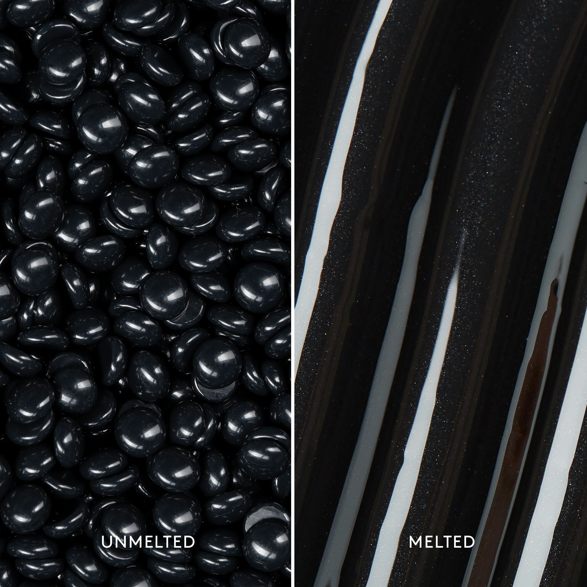 Mylee Stripless Wax - Charcoal & Green Tea - Image 4