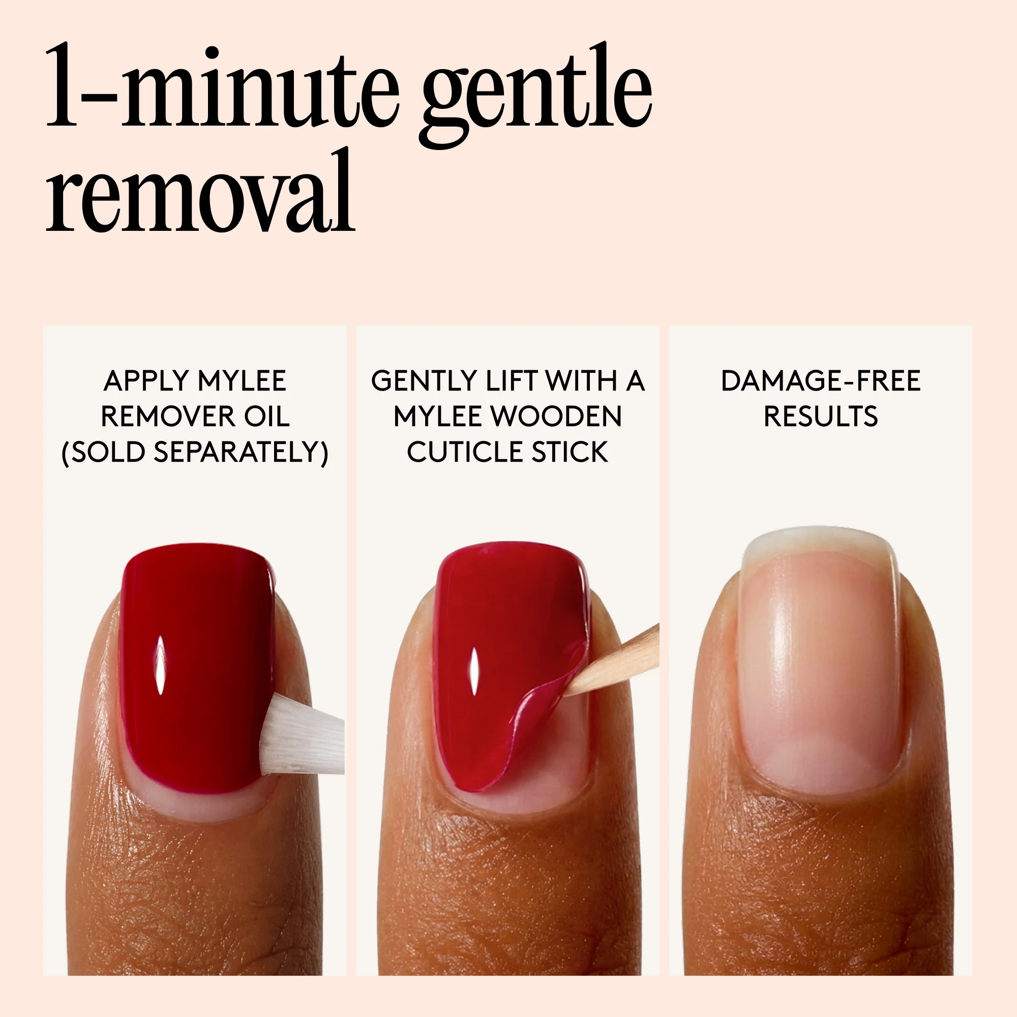 Mylee Gel Nail Wraps - Cherry-Picked - Image 9
