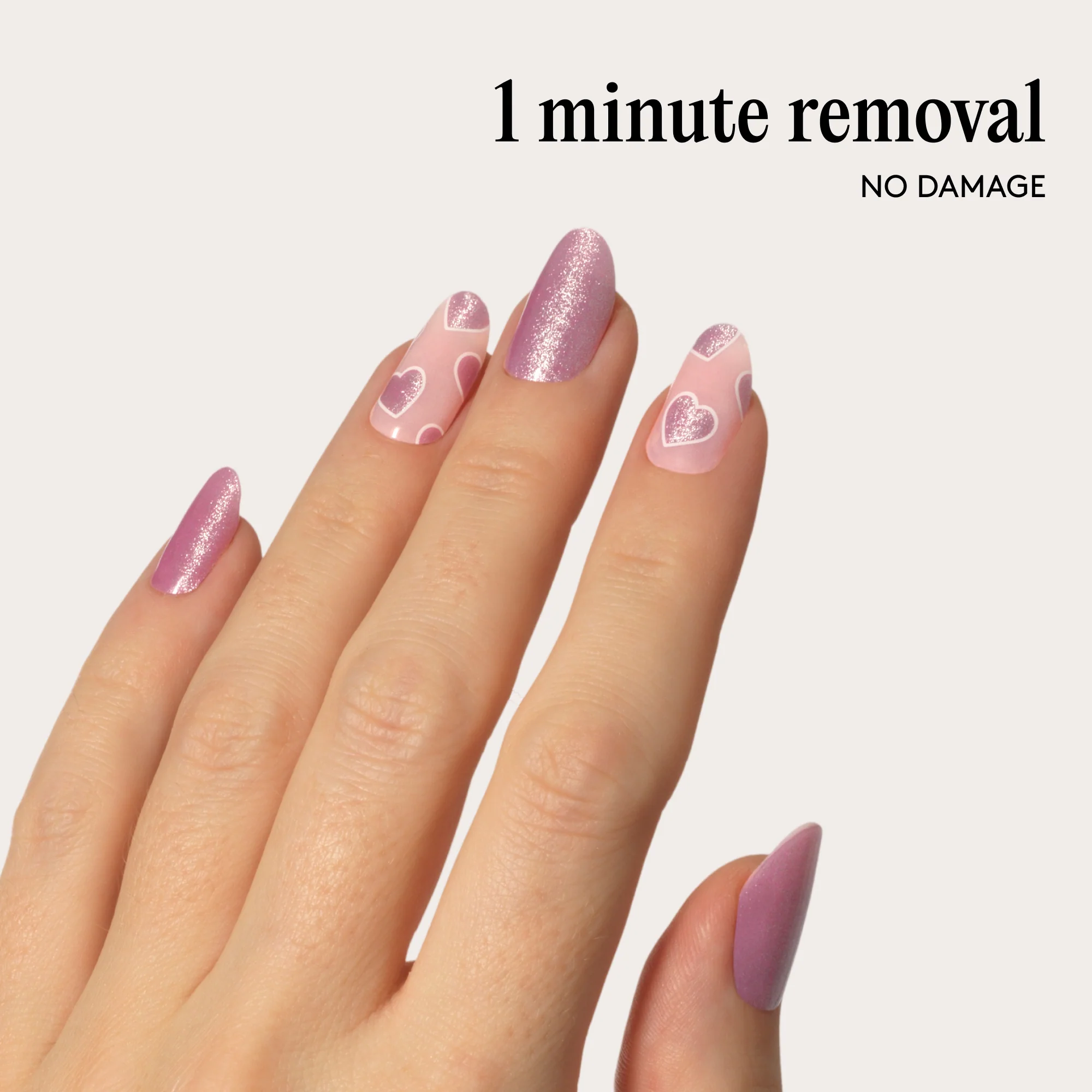 Mylee Gel Nail Wraps - In a Heartbeat - Image 7