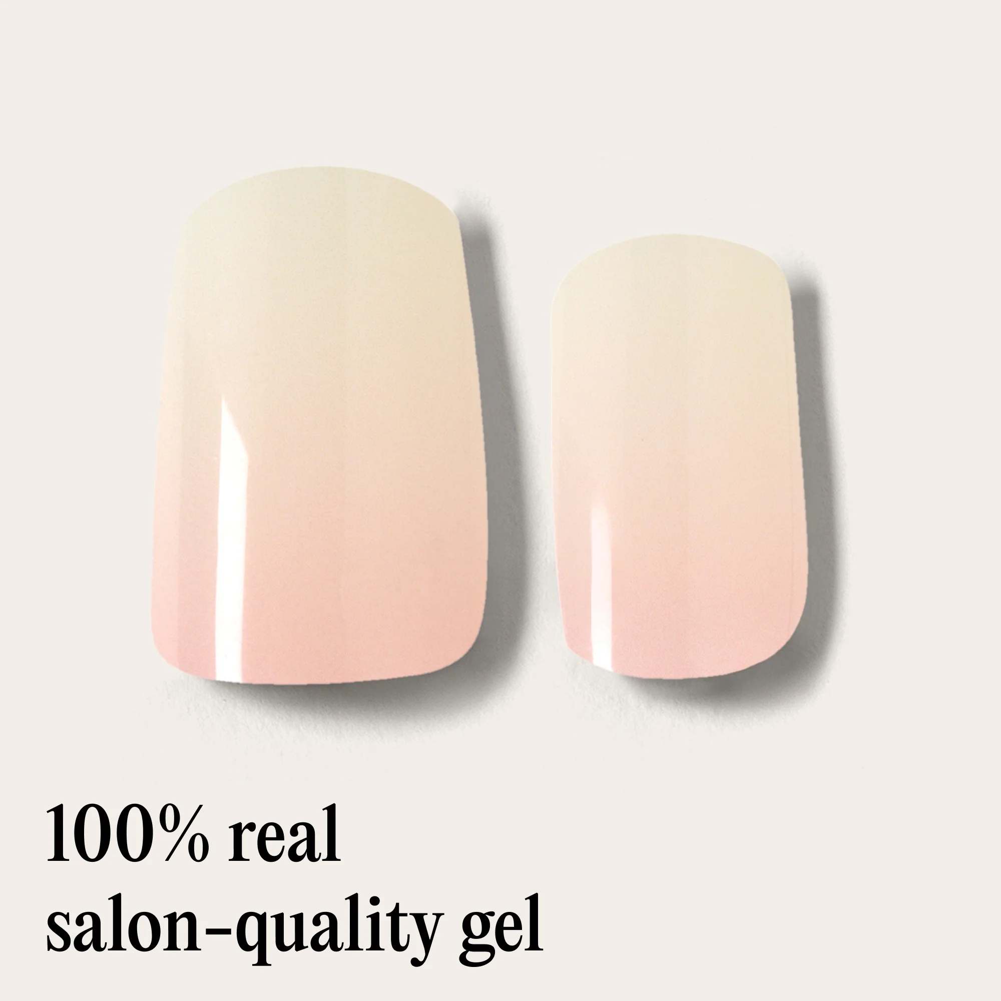 Mylee Gel Nail Wraps - Marshmallow Melt - Image 5