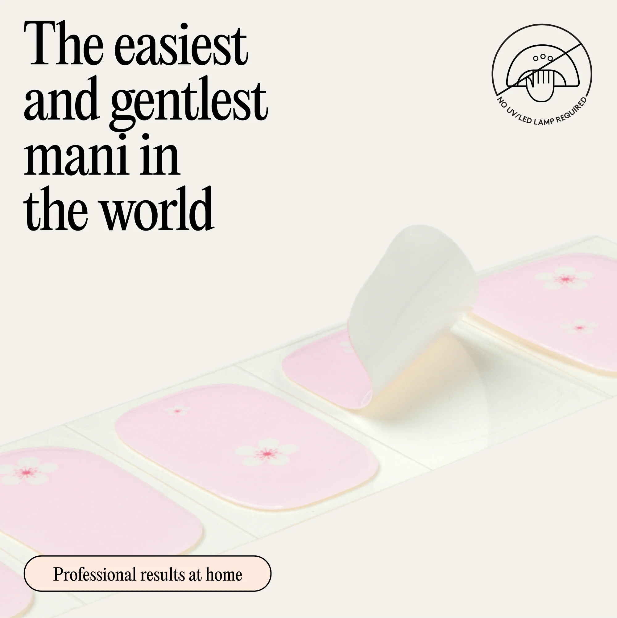 Mylee Gel Nail Wraps - Spring In Kyoto - Image 5