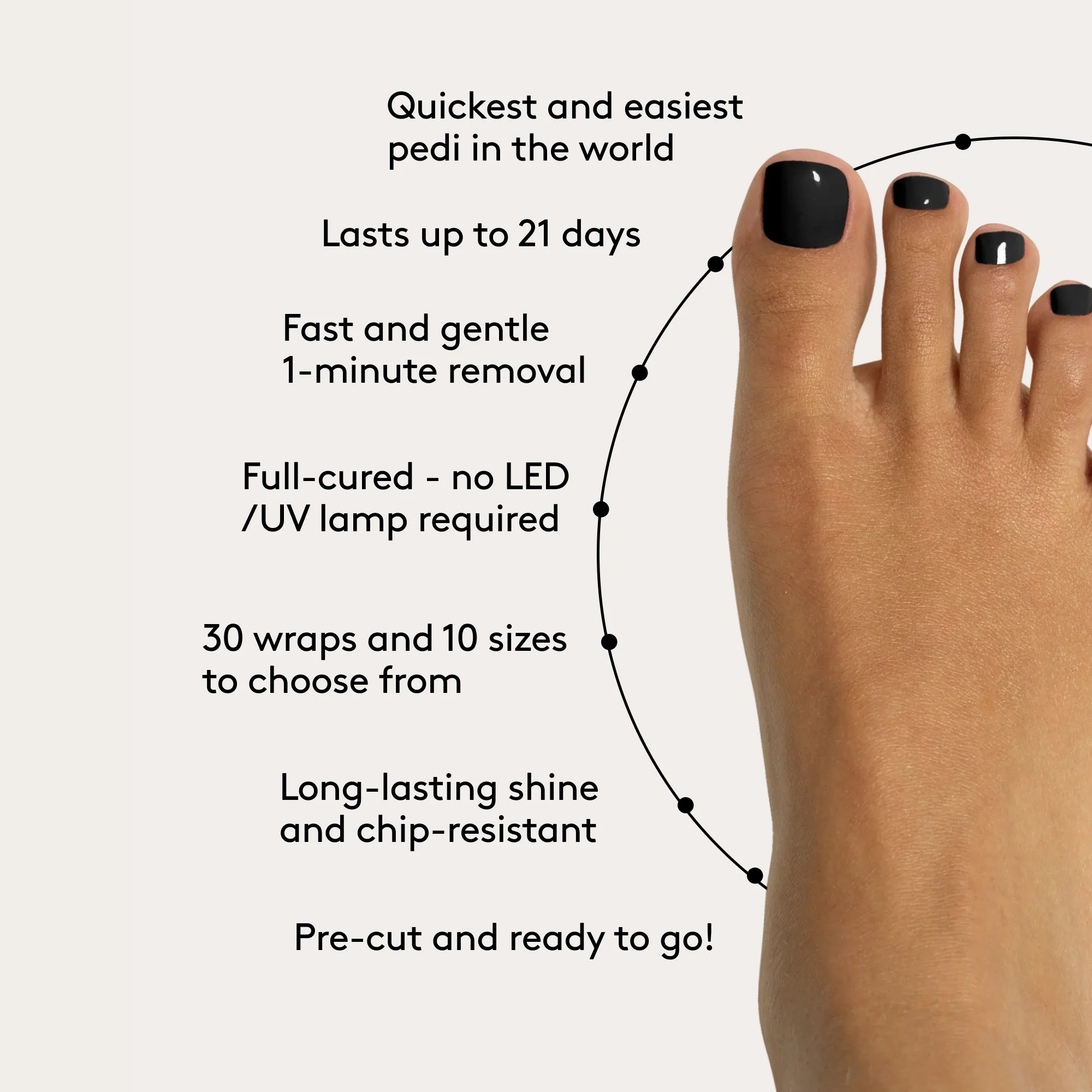 Mylee Gel Toe Wraps - Witching Hour - Image 9
