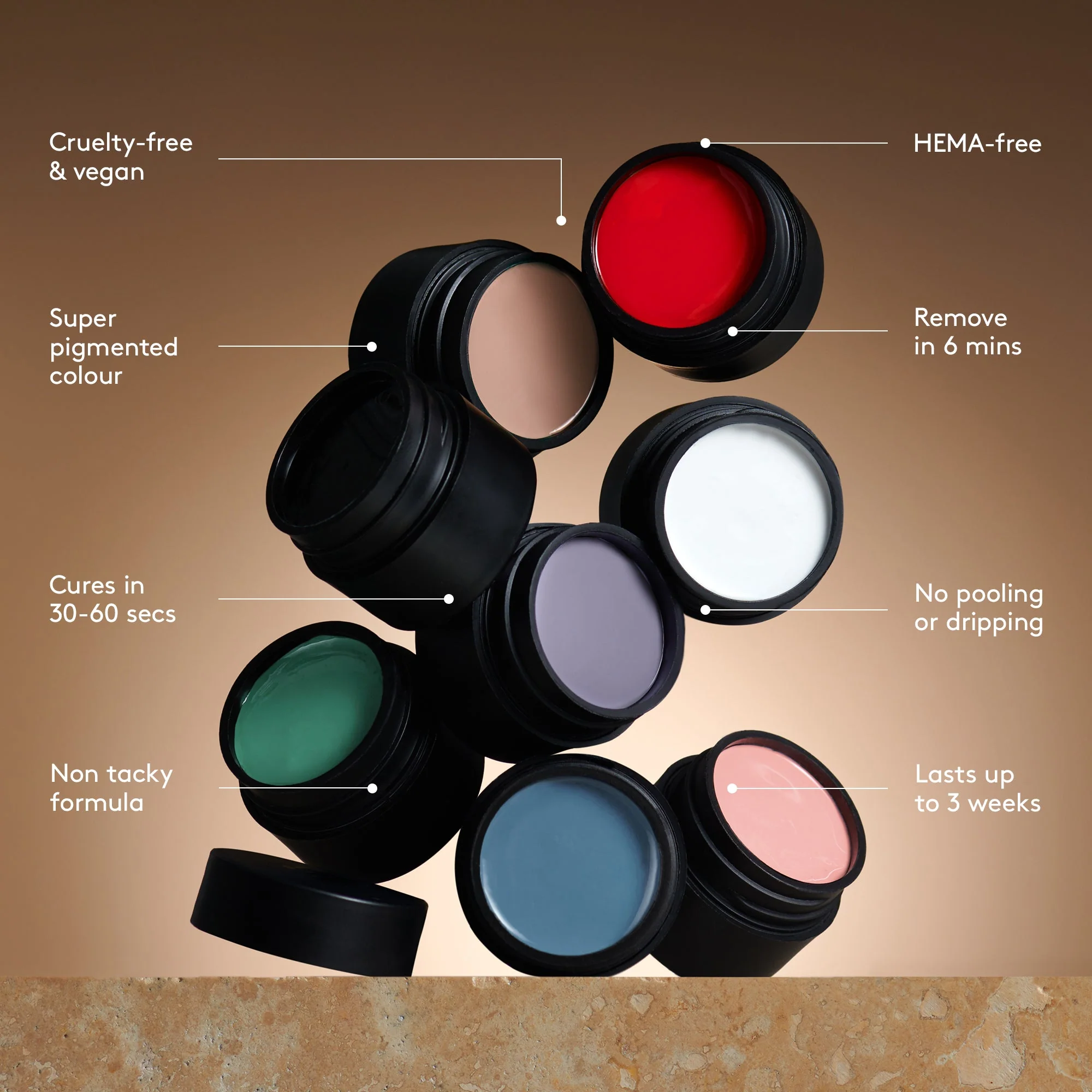 Mylee Crème CaraGel Polish - Grape - Image 8