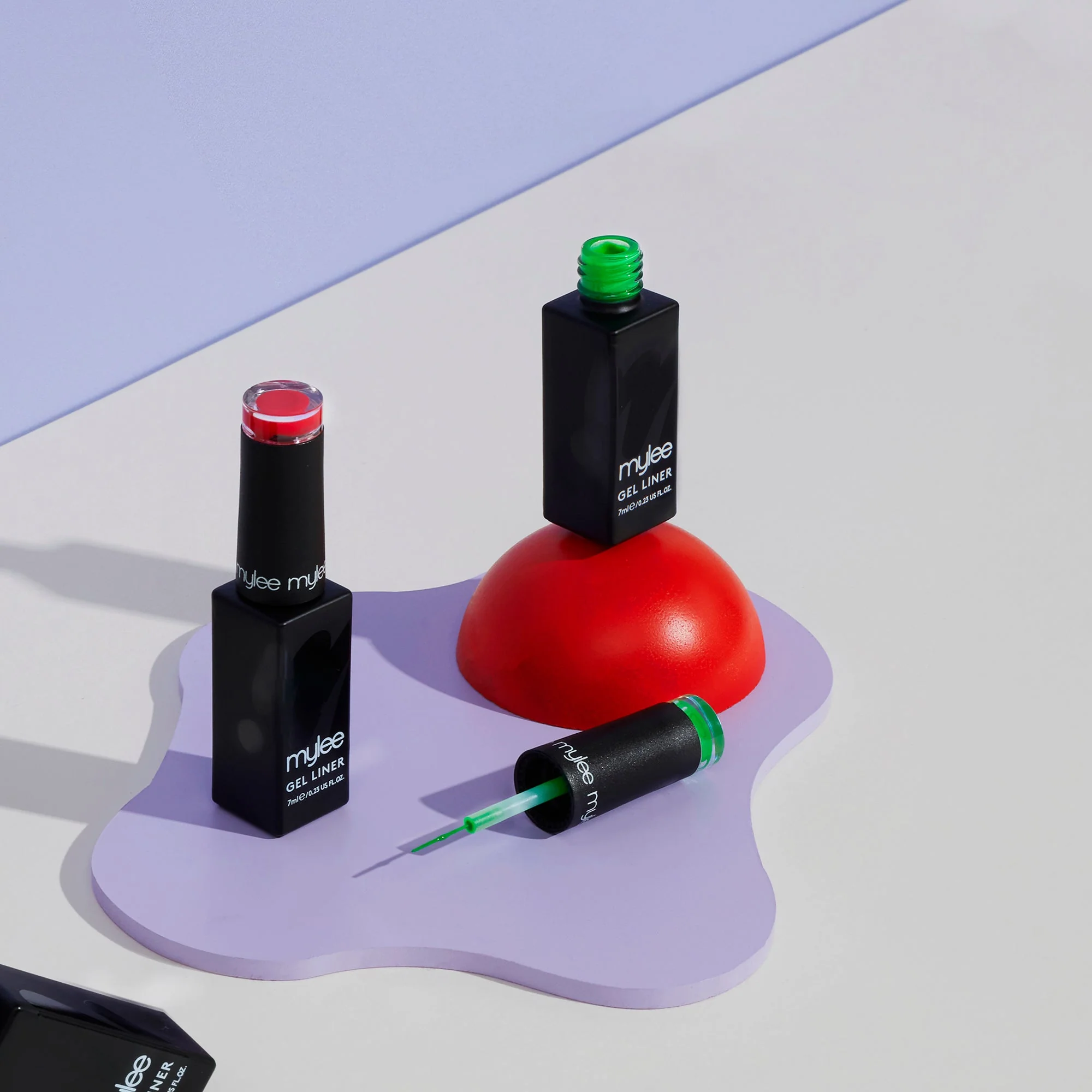 Mylee Liner Gel Polish - Groovy Green - Image 4