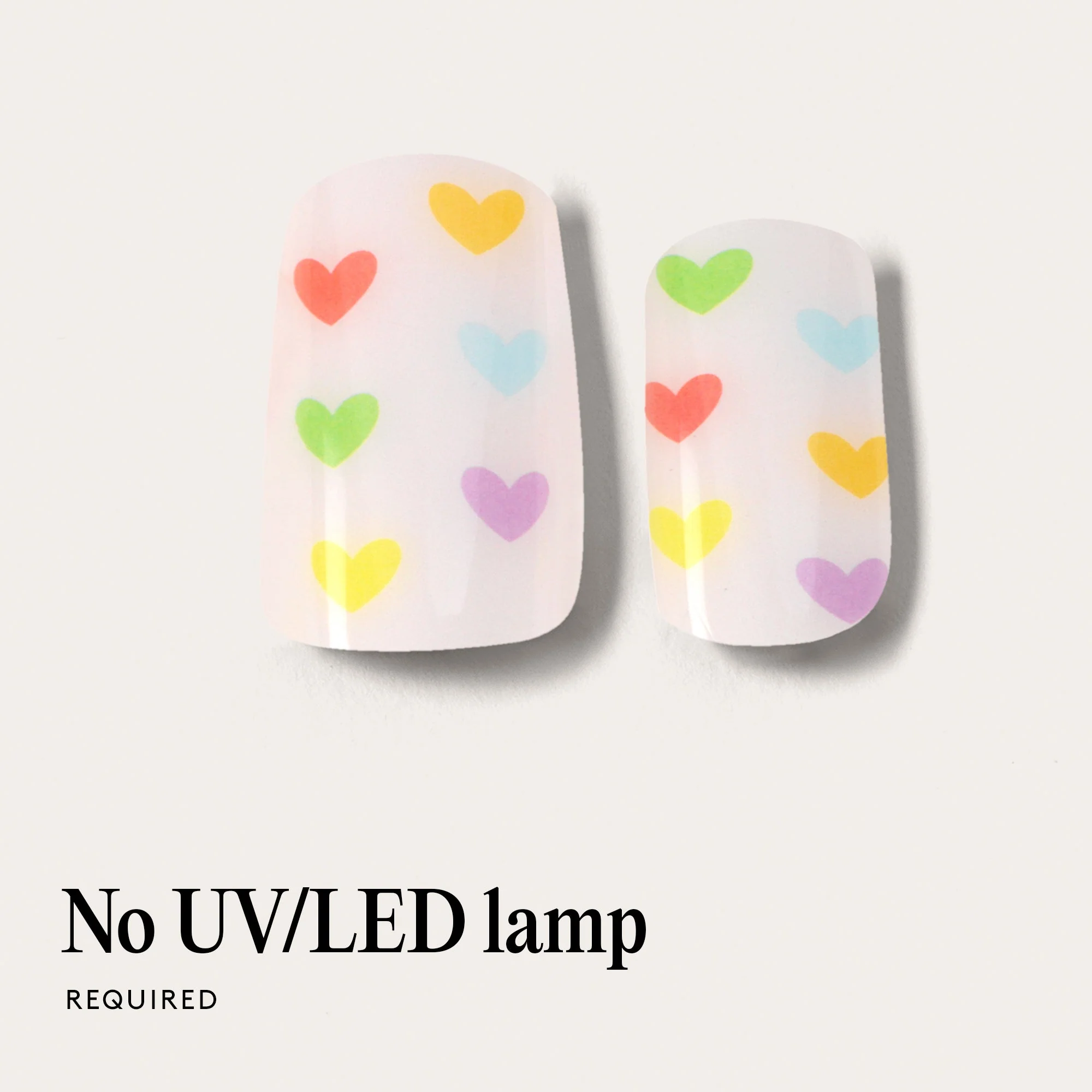 Mylee Gel Nail Wraps - Love is Love - Image 4