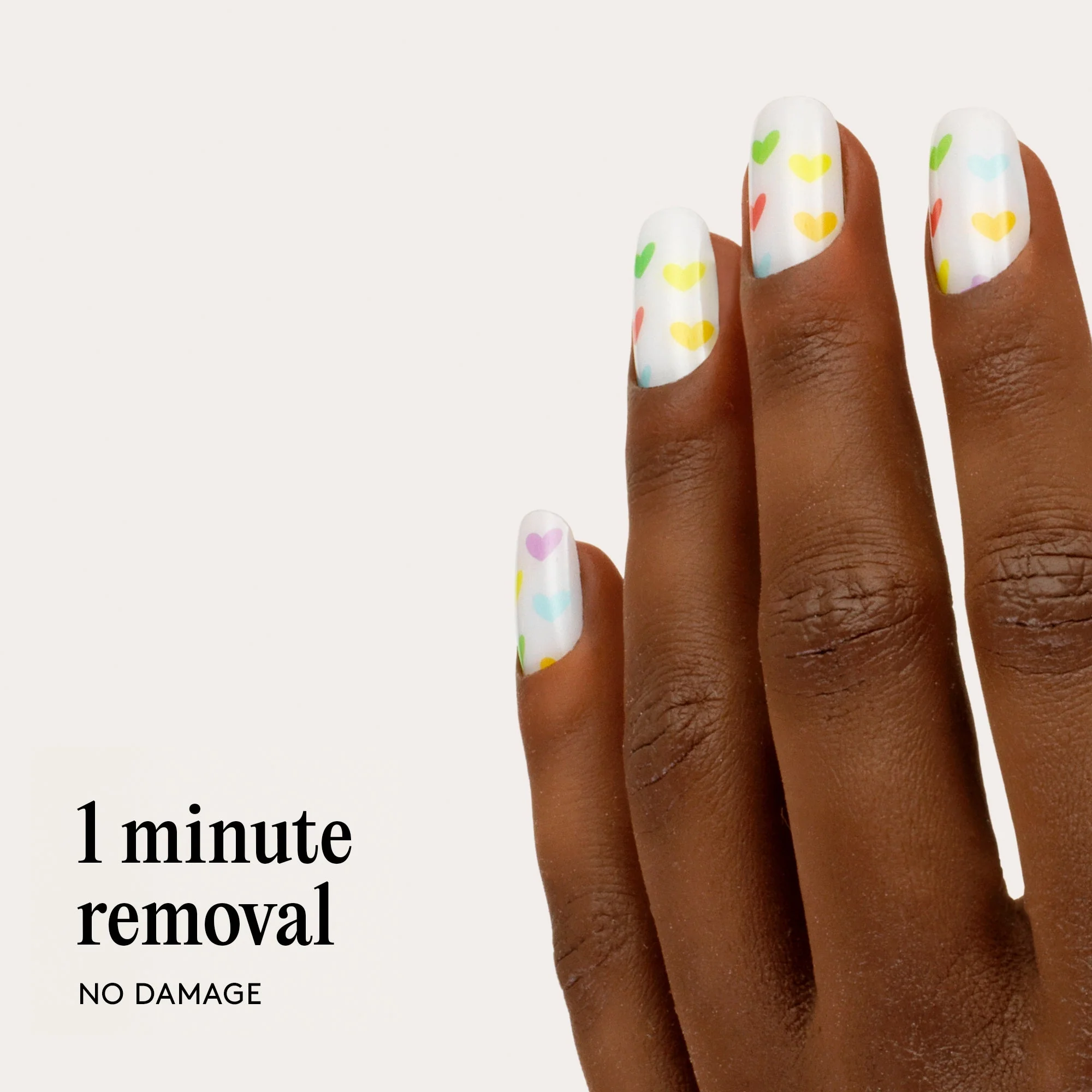 Mylee Gel Nail Wraps - Love is Love - Image 5