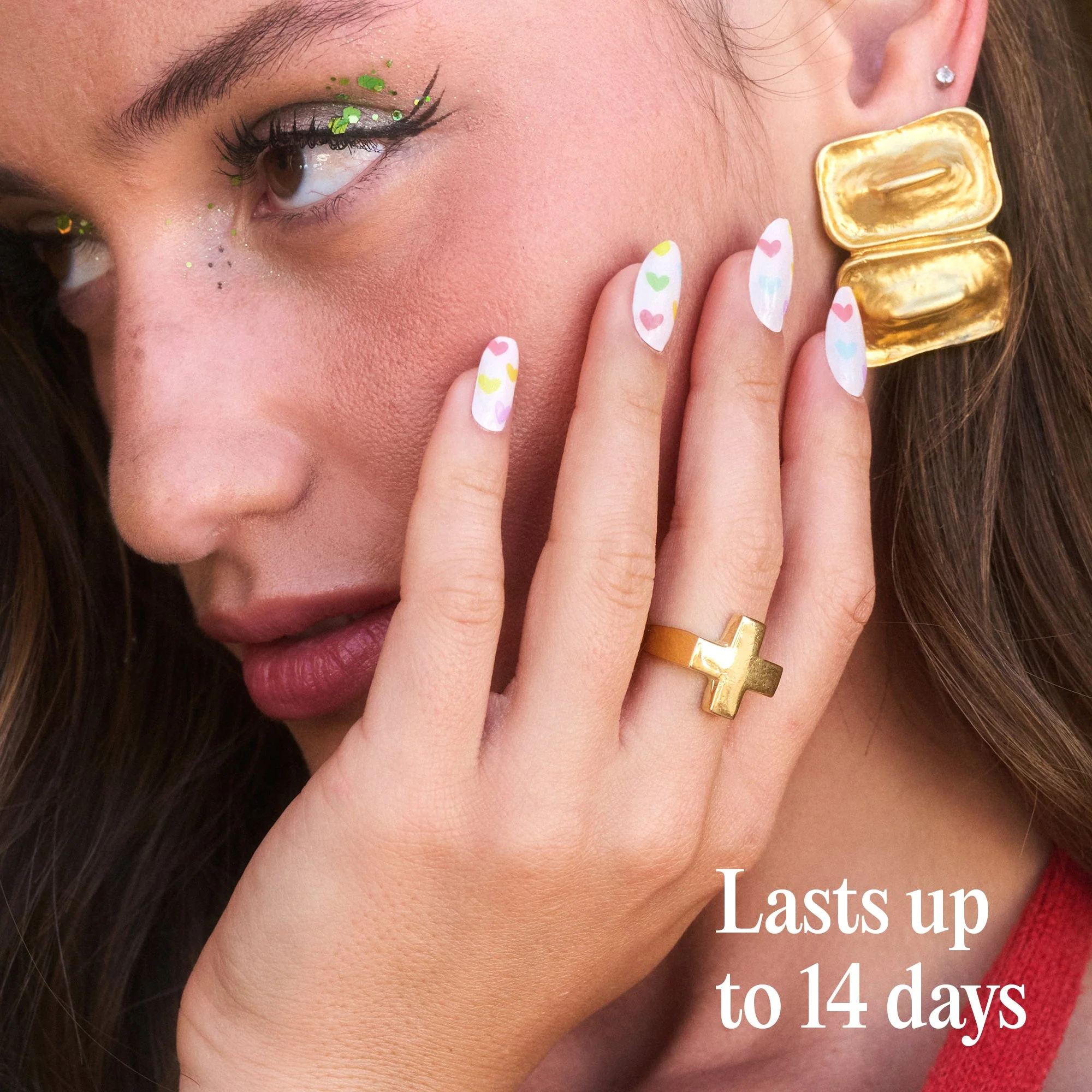 Mylee Gel Nail Wraps - Love is Love - Image 6