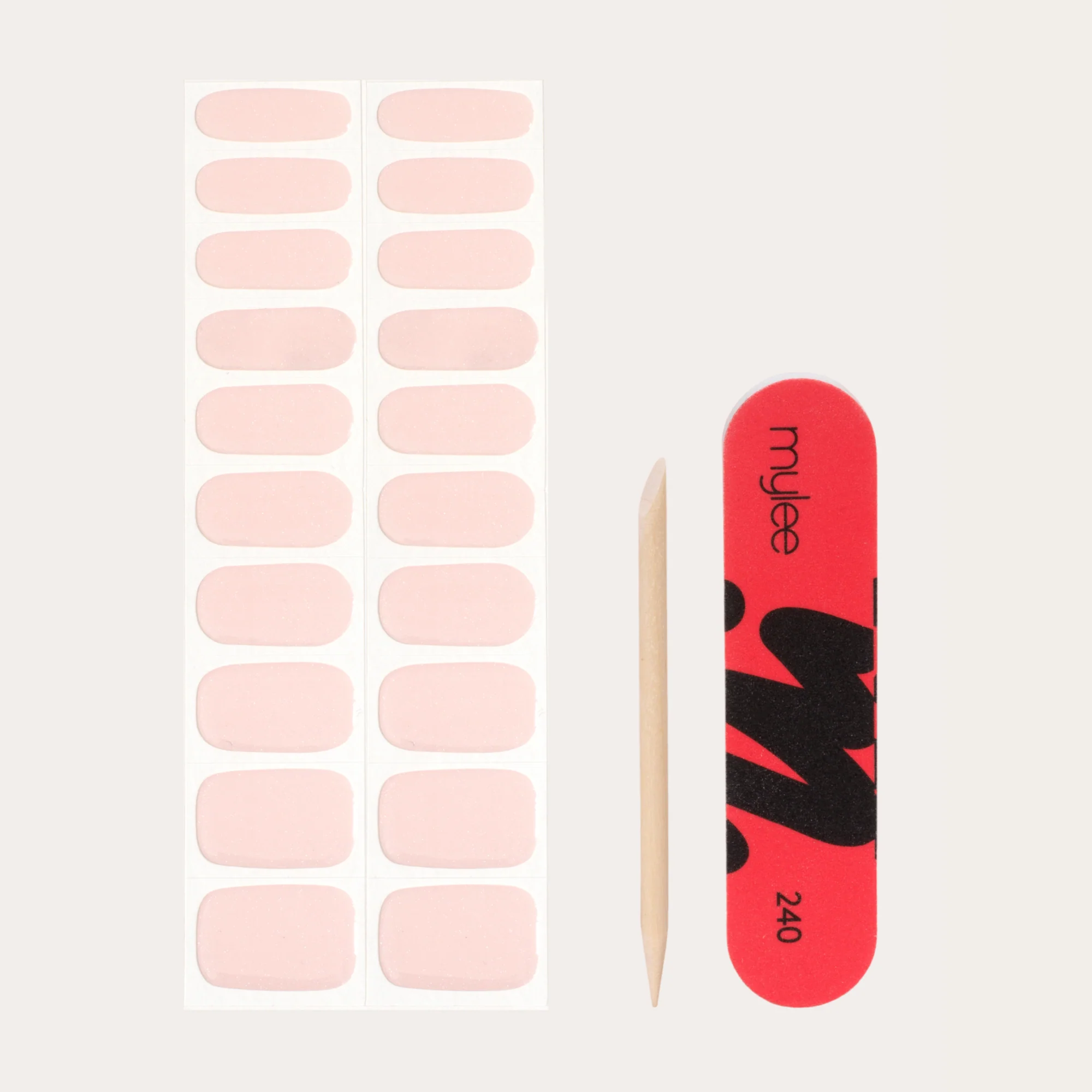 Mylee Gel Nail Wraps - On Campus - Image 4