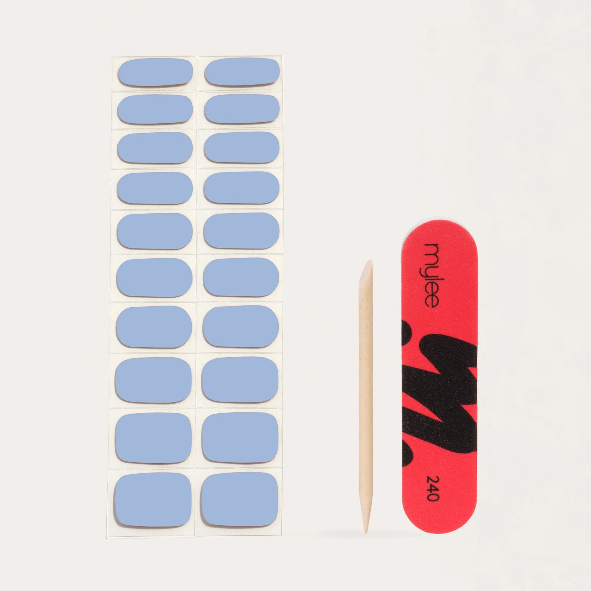 Mylee Gel Nail Wraps - Once In A Blue Moon - Image 4