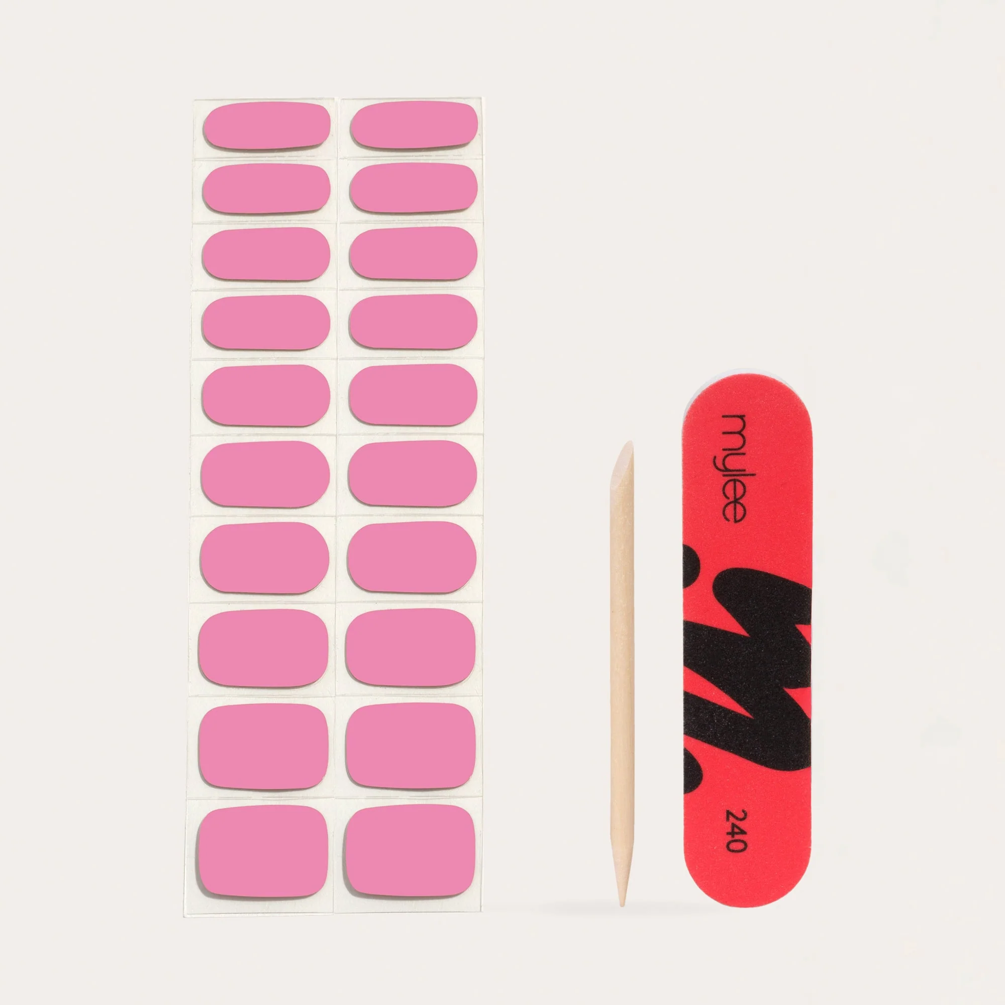 Mylee Gel Nail Wraps - Peony - Image 4
