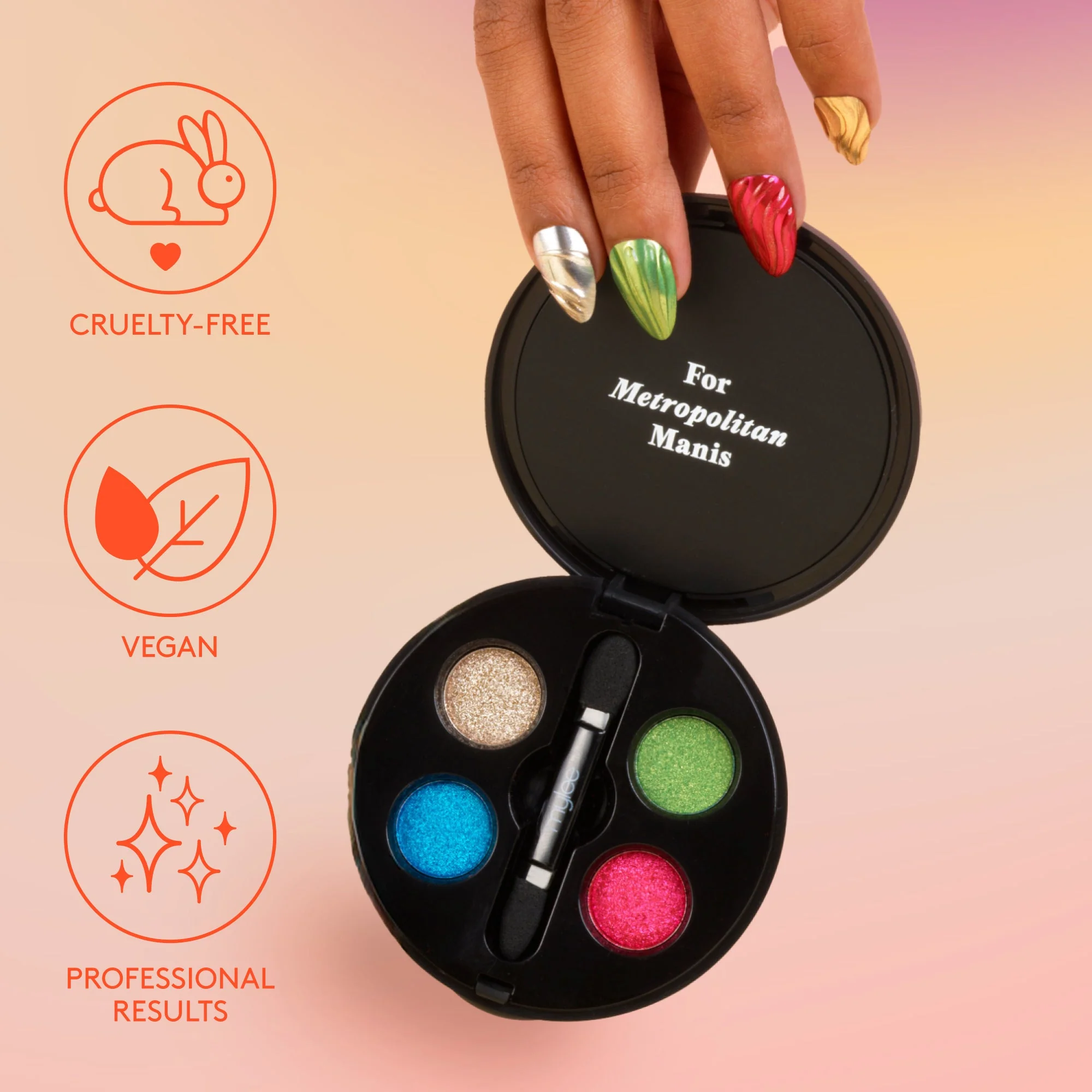Mylee Pressed Chrome Palette - Camden - Image 4