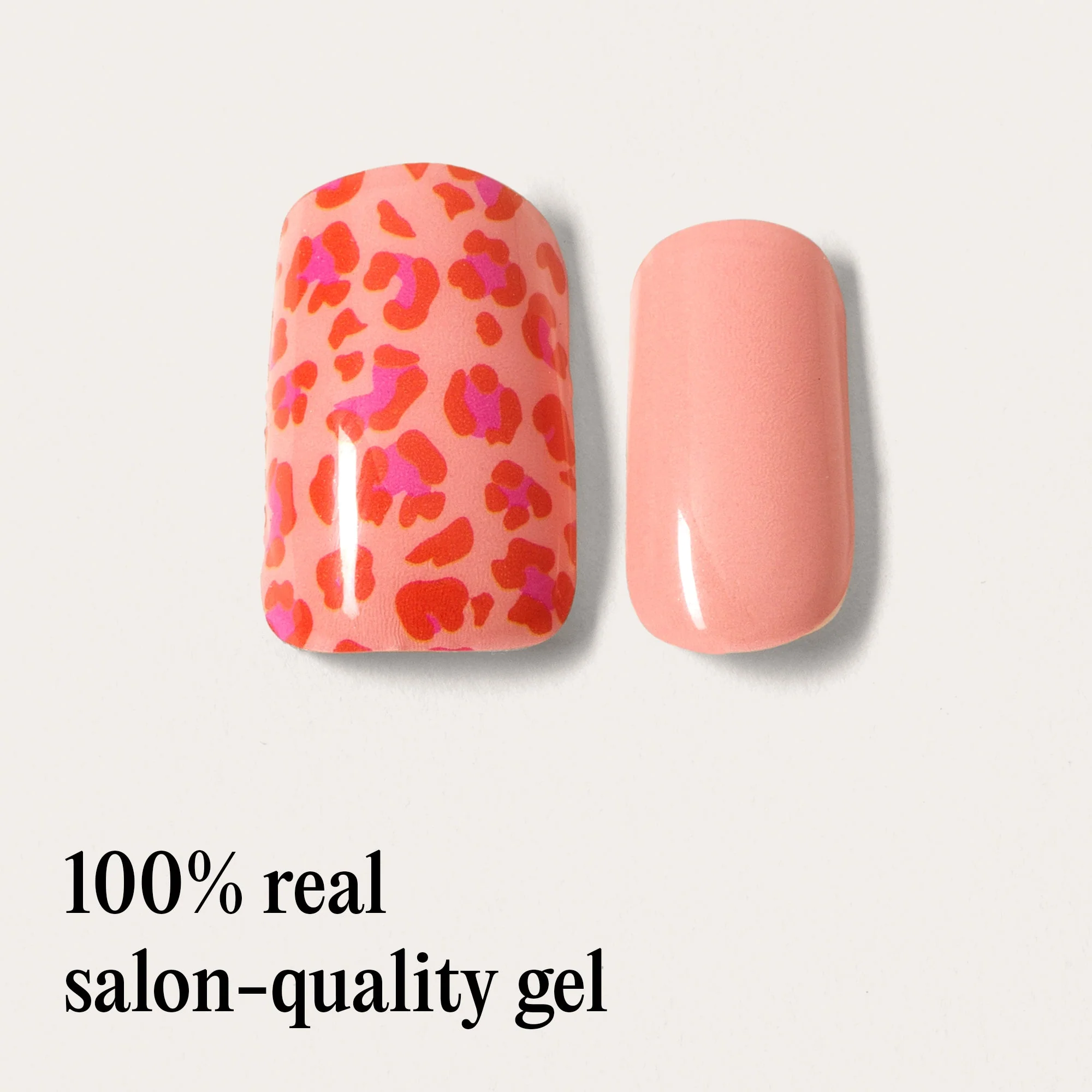 Mylee Gel Nail Wraps - Red Hot Spots - Image 5