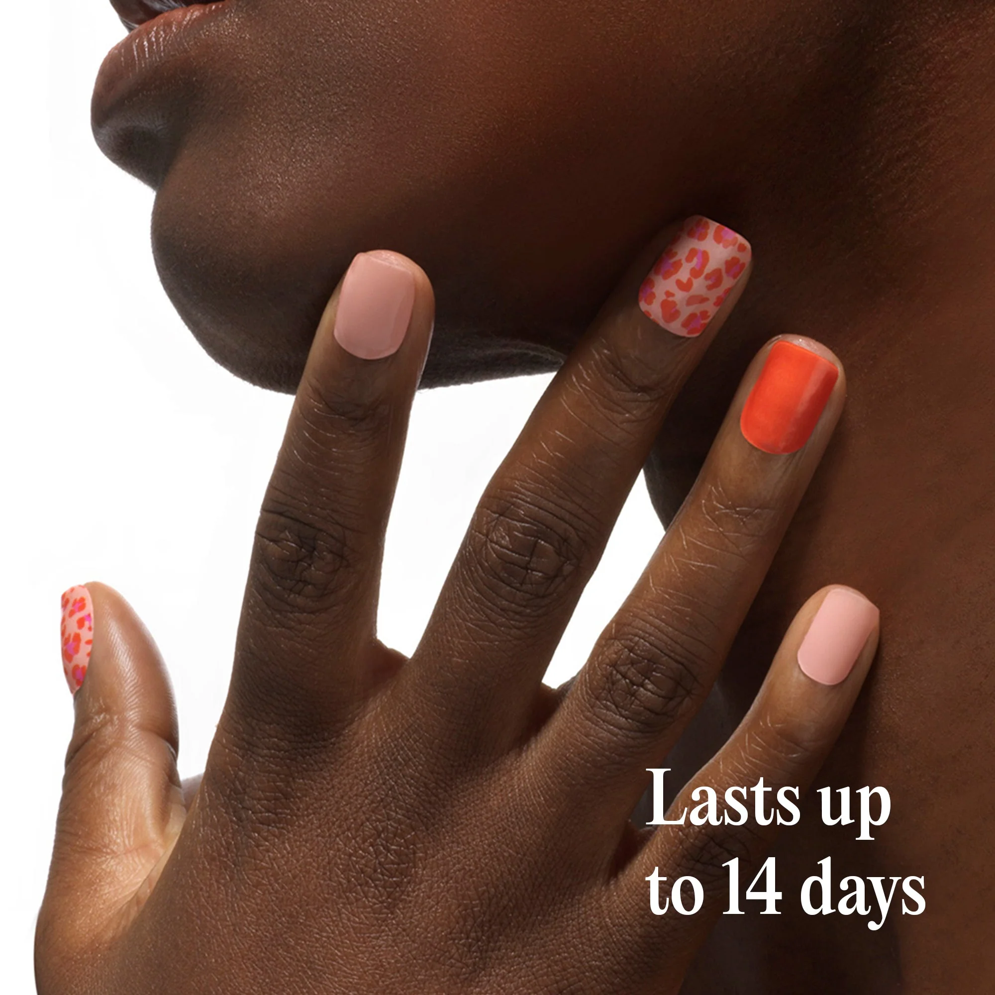 Mylee Gel Nail Wraps - Red Hot Spots - Image 8