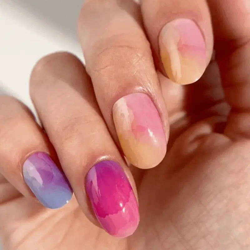 Mylee Gel Nail Wraps - Sunset Boulevard - Image 3