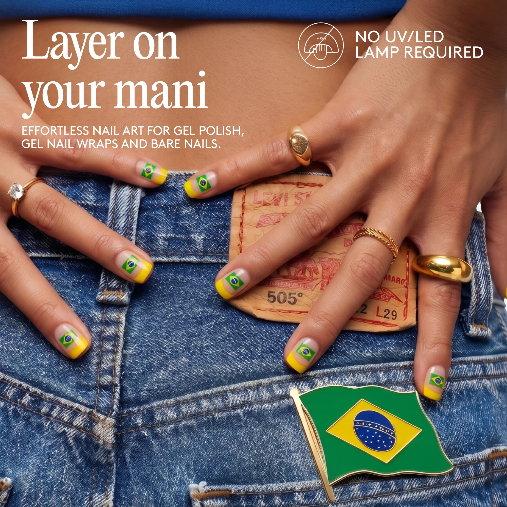 Mylee World Cup Nail Art Stickers - Image 4