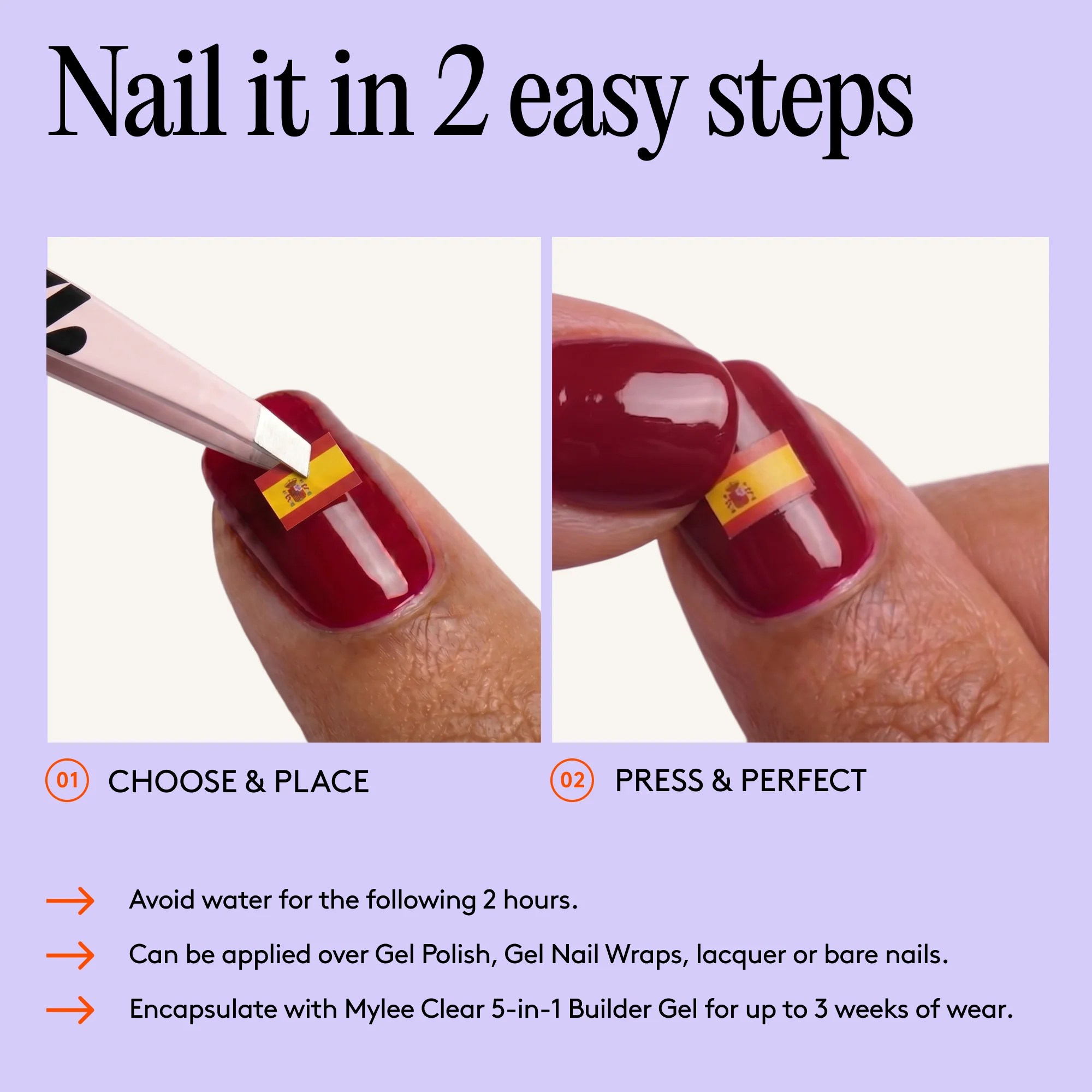 Mylee World Cup Nail Art Stickers - Image 6