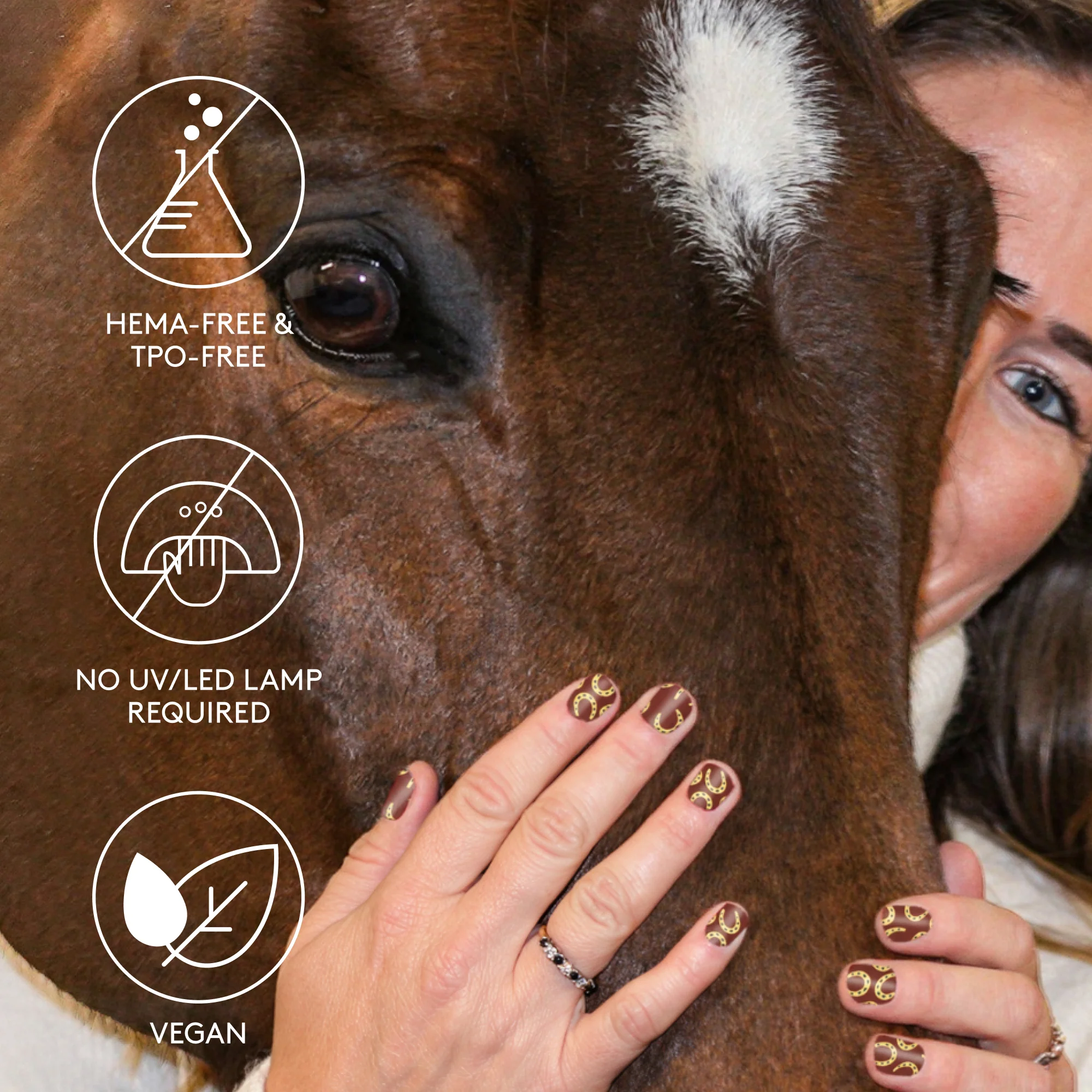 Mylee x Laura Collett Lucky Ride Gel Nail Wraps - Image 11